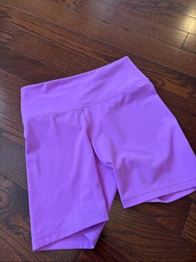 Old Navy Lavender High-Rise Bike Shorts